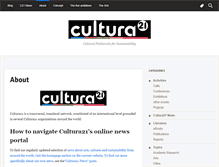 Tablet Screenshot of cultura21.net